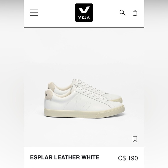 Veja Esplar white leather EU 39 / US 8.5 - Picture 12 of 12